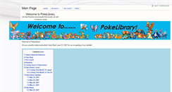 Desktop Screenshot of pokelibrary.editthis.info